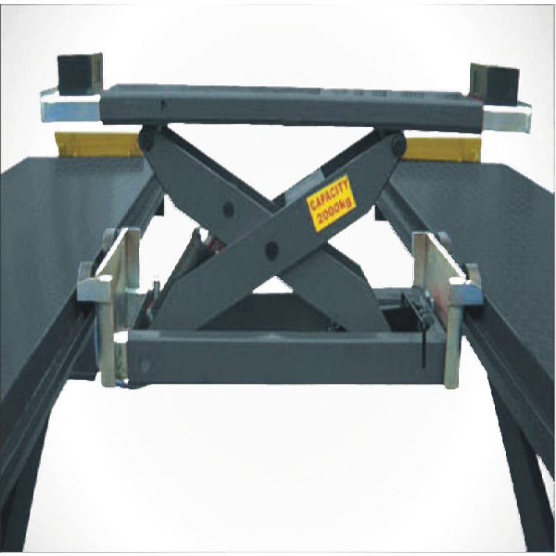 Kích phụ 3 tấn, bơm khí nén (màu xám)