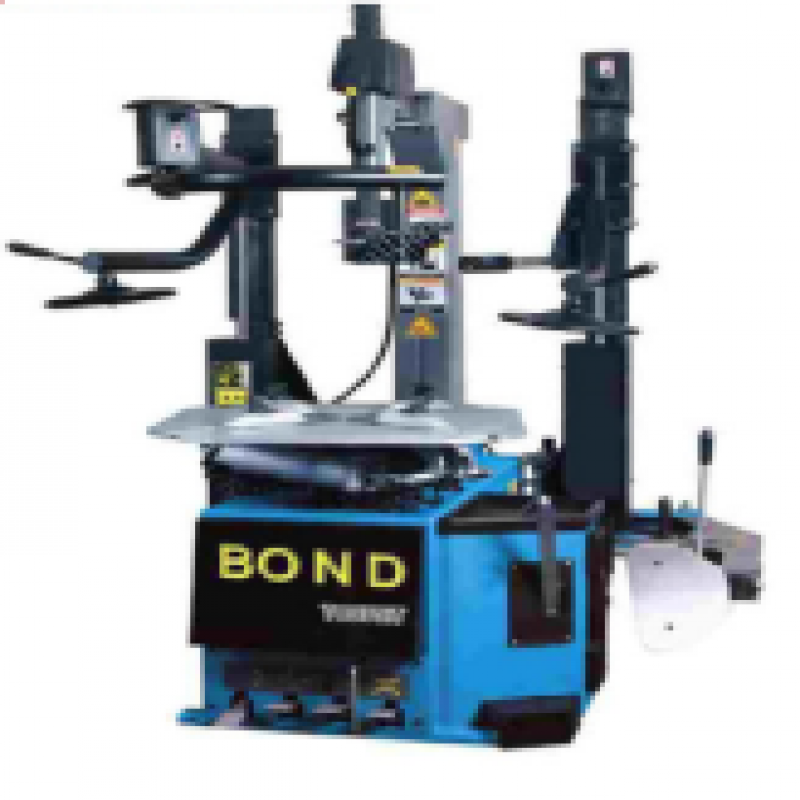 Máy ra vào lốp xe con với 2 cơ cấu hỗ trợ chuyên dùng (màu xanh)