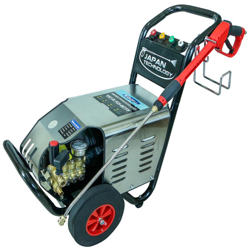 Máy rửa áp lực cao nước lạnh 130 Bar, 3 Kw (1 Pha, Không gồm dây)