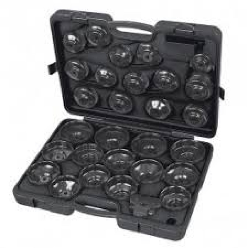 Bộ vam tháo lọc dầu dạng bát chụp 1/2" 28 chi tiết