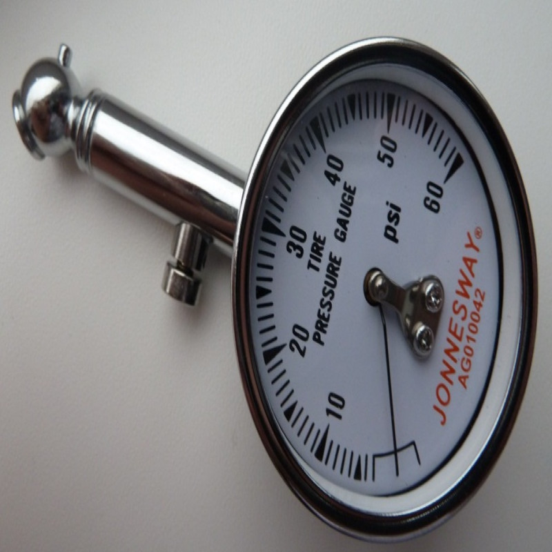 Đồng hồ đo áp suất lốp 60 PSI, hiển thị kim