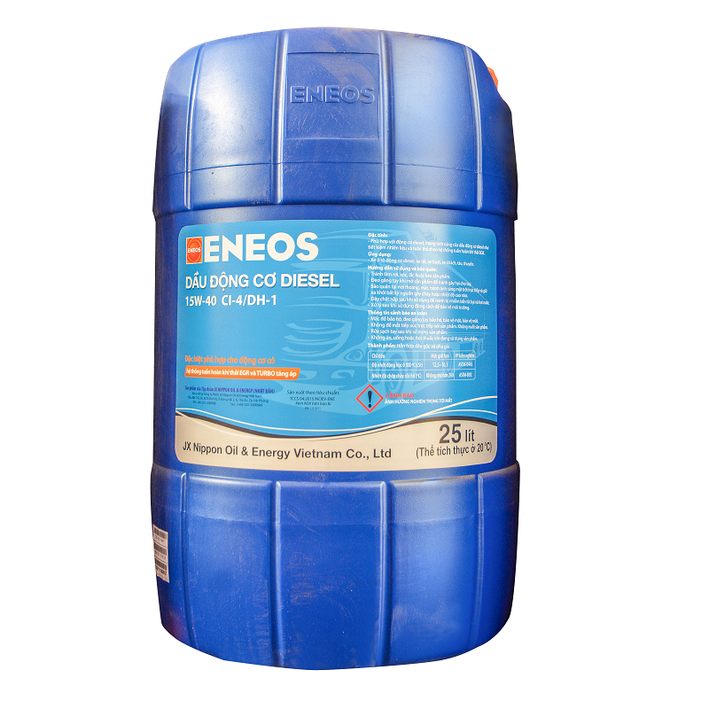 Dầu nhớt động cơ Diesel 4 kỳ SAE 15W-40 CI-4 (25L)