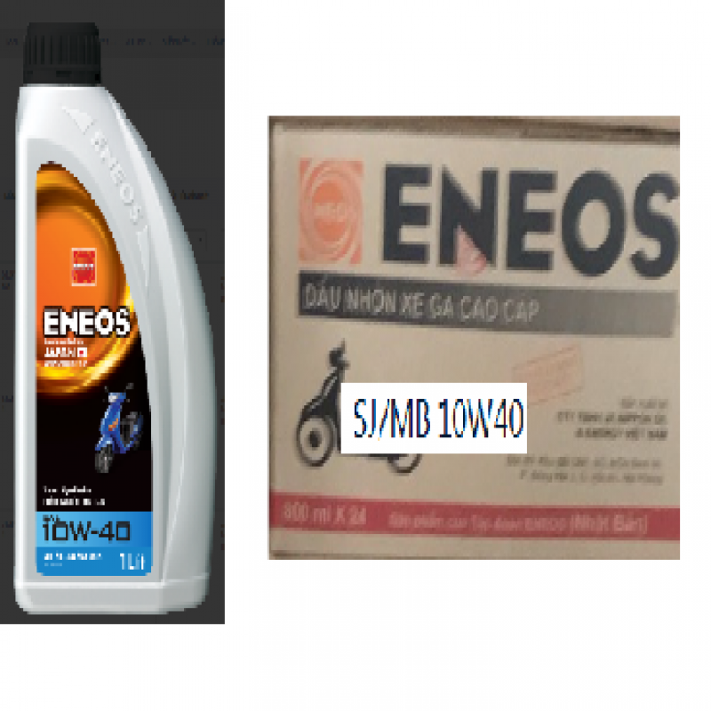 Dầu nhớt bán tổng hợp động cơ 4 kỳ SL, JASO MB SAE 10w40 (1LX24)