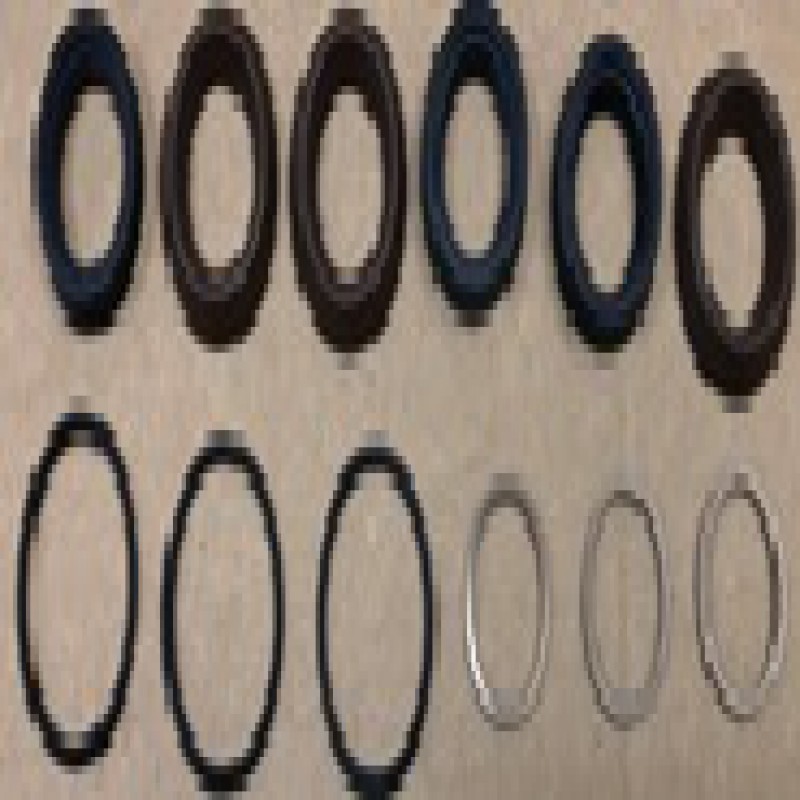 Bộ phớt nước DK 18(12 chi tiết) - Phụ kiện dùng cho máy rửa áp lực cao nước lạnh C40 -code: KTRI40140