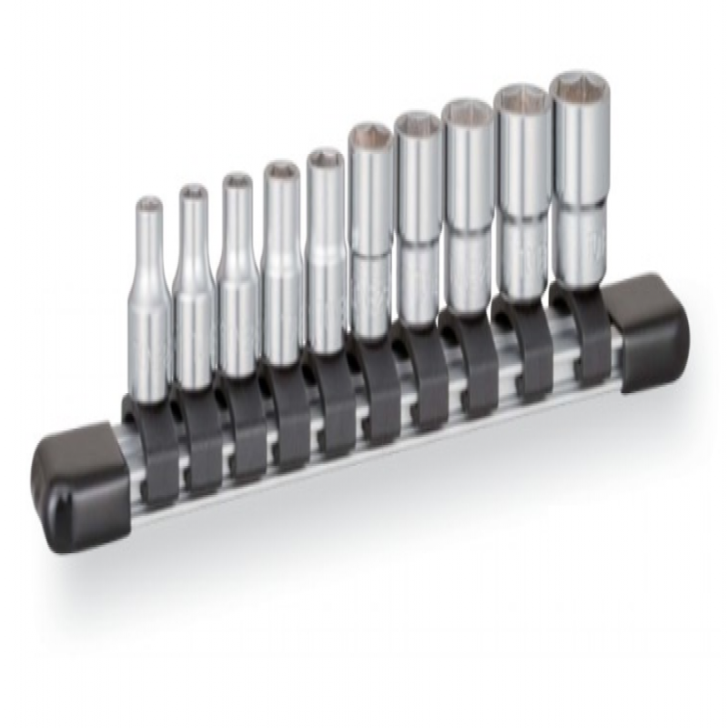 Bộ khẩu ngắn 1/4", 12 chi tiết (3 - 14 mm)