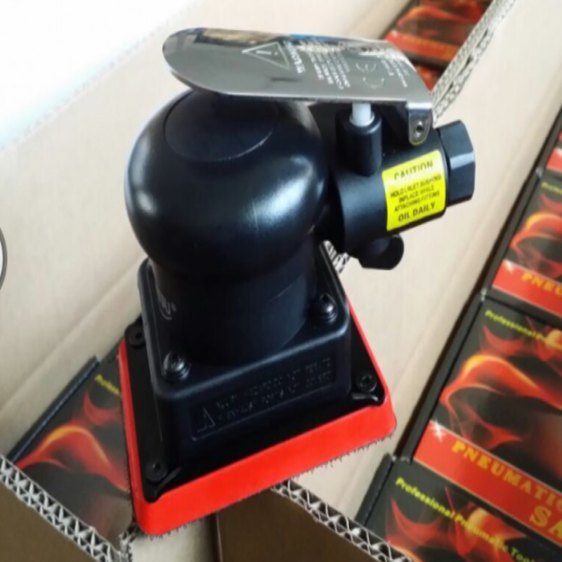 Máy đánh bóng khí nén đế vuông 70 x 98 mm, quỹ đạo 3m, cán dài