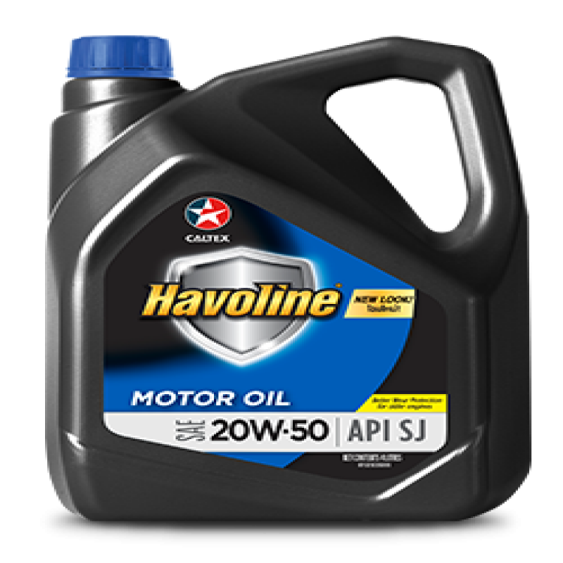 Dầu động cơ ô tô Havoline MO Extra SL 20w50, 4 Lít (Xăng)