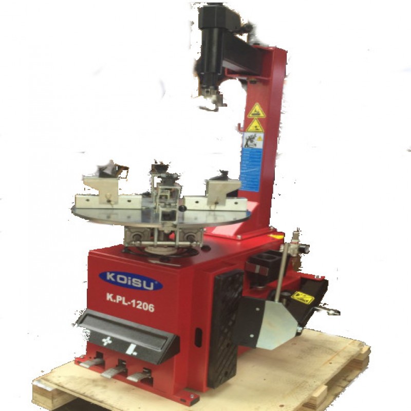 Máy ra vào lốp xe con và xe máy kết hợp (màu đỏ RAL3002)