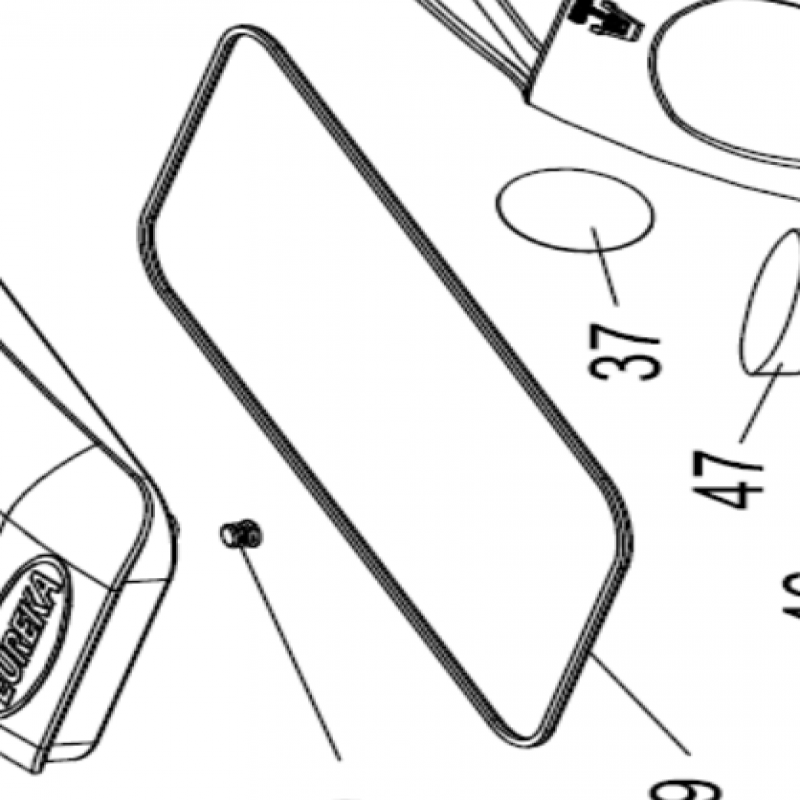 Gioăng làm kín bình nước thải - Phụ kiện dùng cho máy chà sàn E50