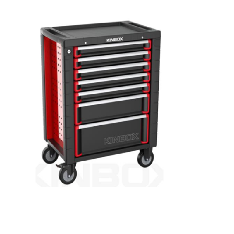 Tủ dụng cụ 7 ngăn 187 chi tiết (Màu đỏ-đen)