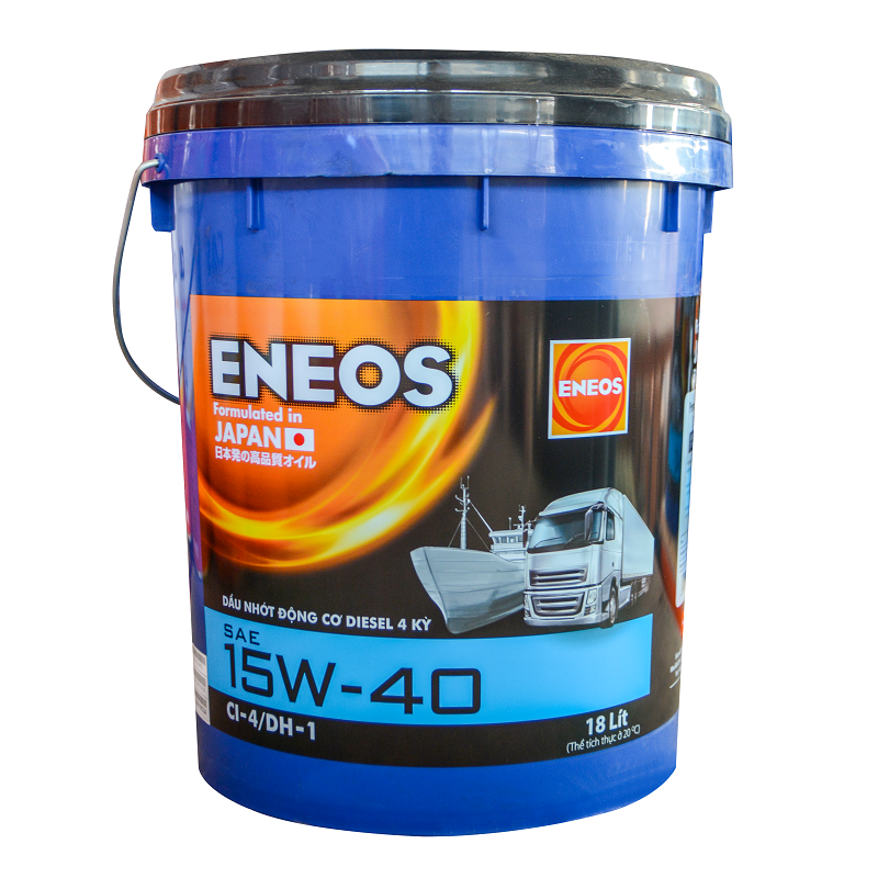 Dầu nhớt động cơ Diesel 4 kỳ SAE 15W-40 CI-4 (18L)