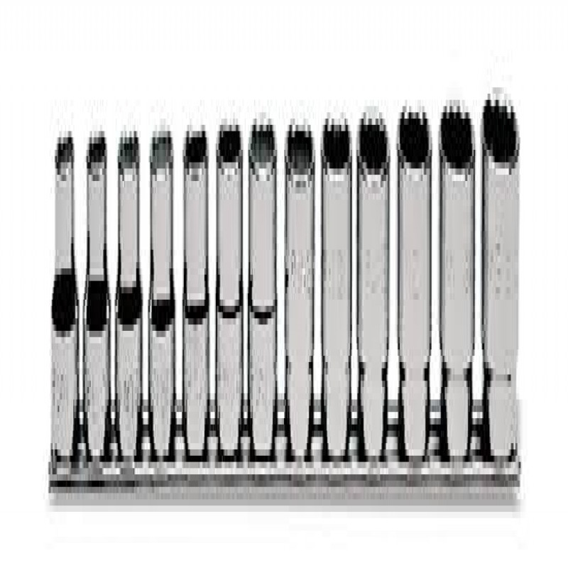 Bộ khẩu ngắn 1/2" hoa thị, 17 chi tiết (12 khẩu + 5 phụ kiện)