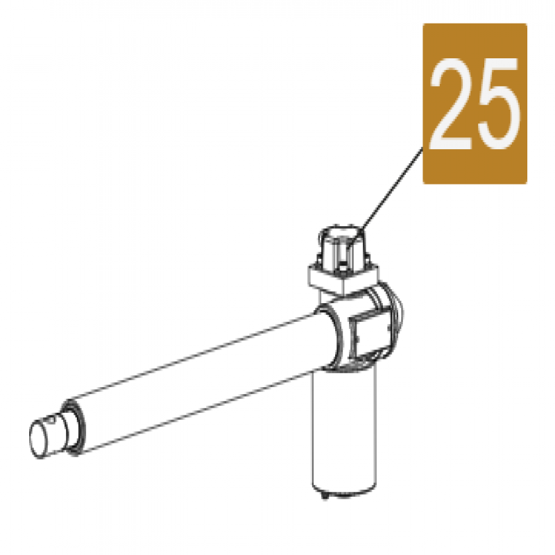 Bộ dụng cụ hành trình tuyến tính MECVEL ECV1 - Phụ kiện của máy ra vào lốp