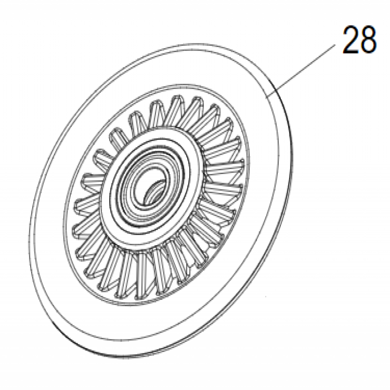 Roller ép lốp - Phụ kiện dùng cho máy ra vào lốp Master Jolly - Chuyên dùng cho Vinfast