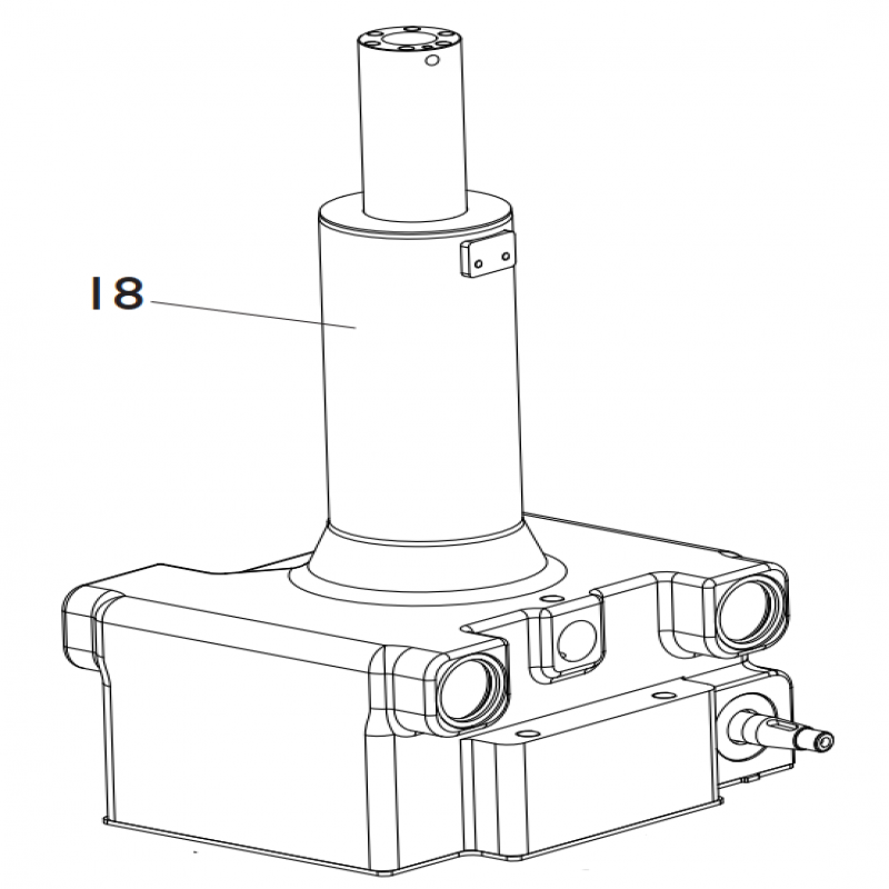 Hộp số - Phụ kiện dùng cho máy ra vào lốp Master Jolly - Chuyên dùng cho dự án Vinfast