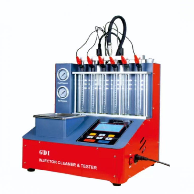Thiết bị kiểm tra và làm sạch trực tiếp kim phun GDI, 6 kim (Bao gồm hóa chất xúc rửa, Không bao gồm bộ đầu kết nối)