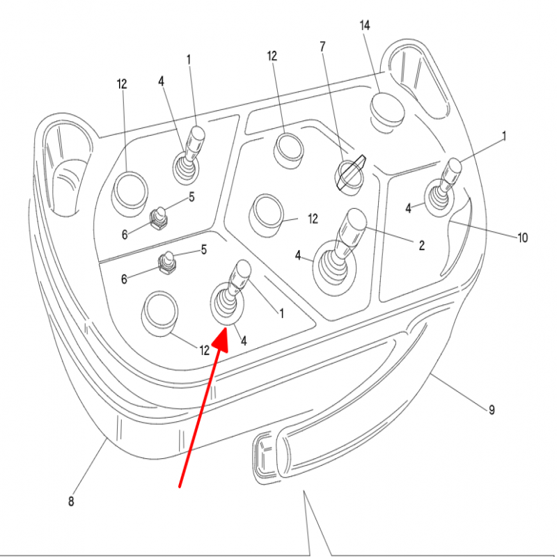 Vỏ bọc tay gạt - Phụ kiện dùng cho máy ra vào lốp MASTER CODE