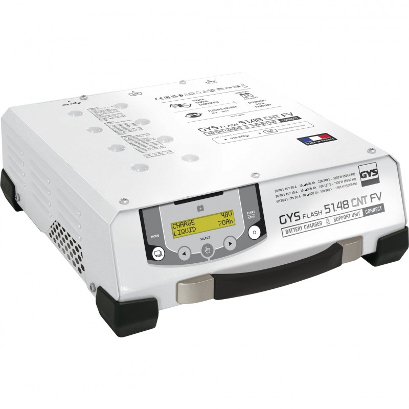 Thiết bị nạp ắc quy 6 - 48V/50A (phục hồi ắc quy xả, chống đảo cực...)