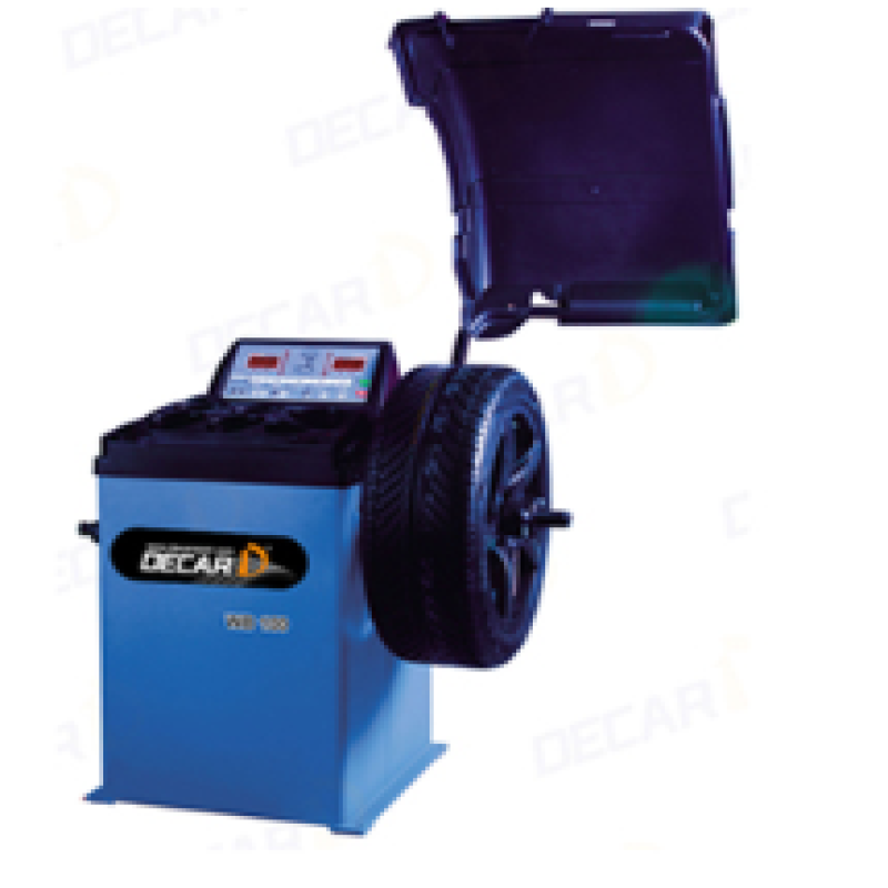 Máy cân bằng lốp xe con hiển thị LED - màu xanh