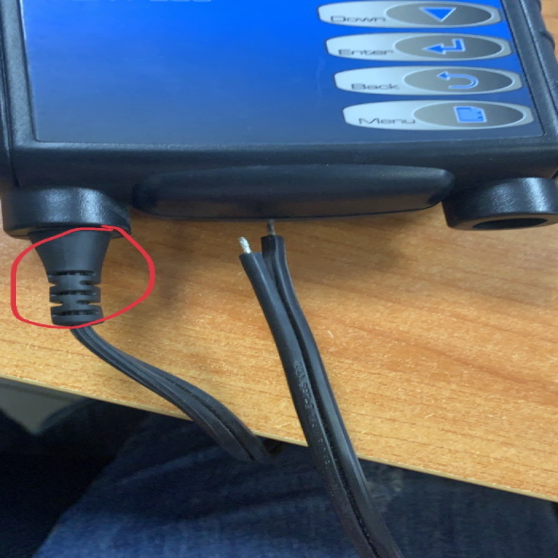 Đầu nối dây kẹp ắc quy - Phụ kiện dùng cho thiết bị kiểm tra ắc quy MDX-P300