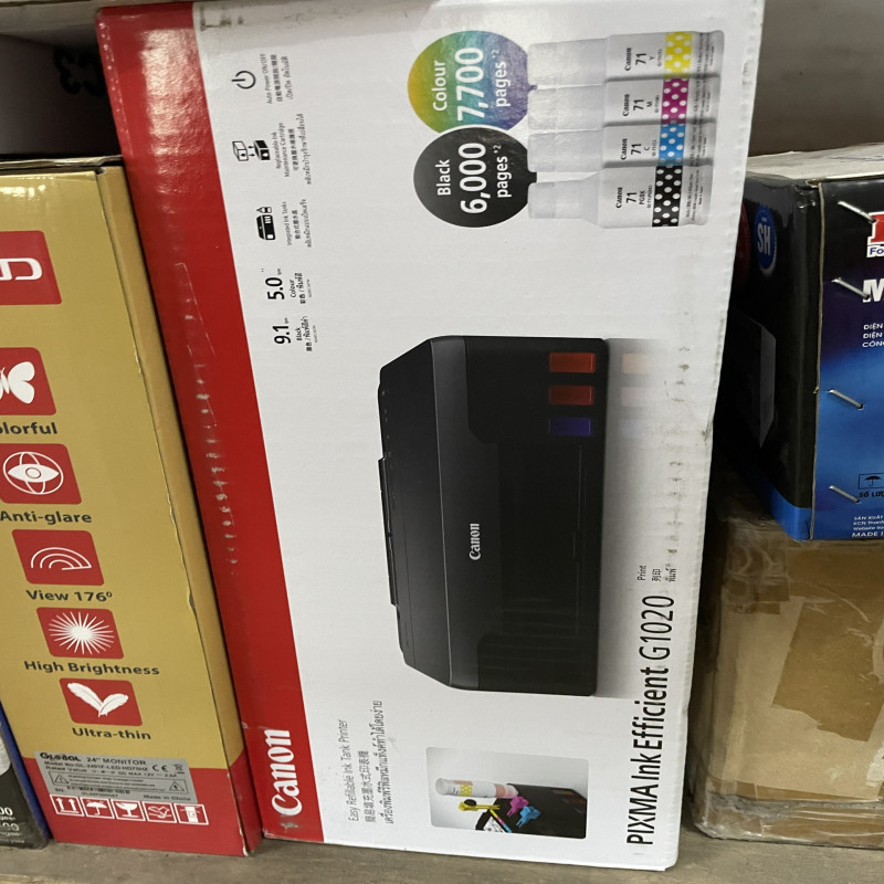 Máy in canon ( đi kèm thiết bị kiểm tra góc đặt bánh xe 3D)