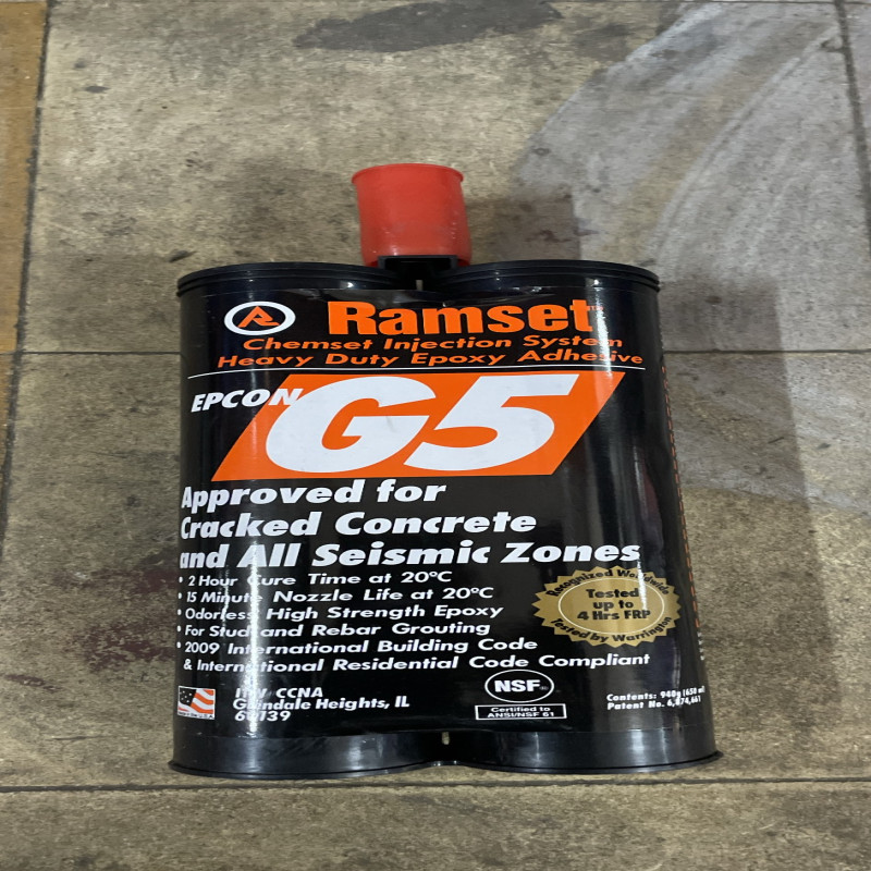 Tuýp hóa chất lắp nở hóa chất cho cầu nâng ( G5)