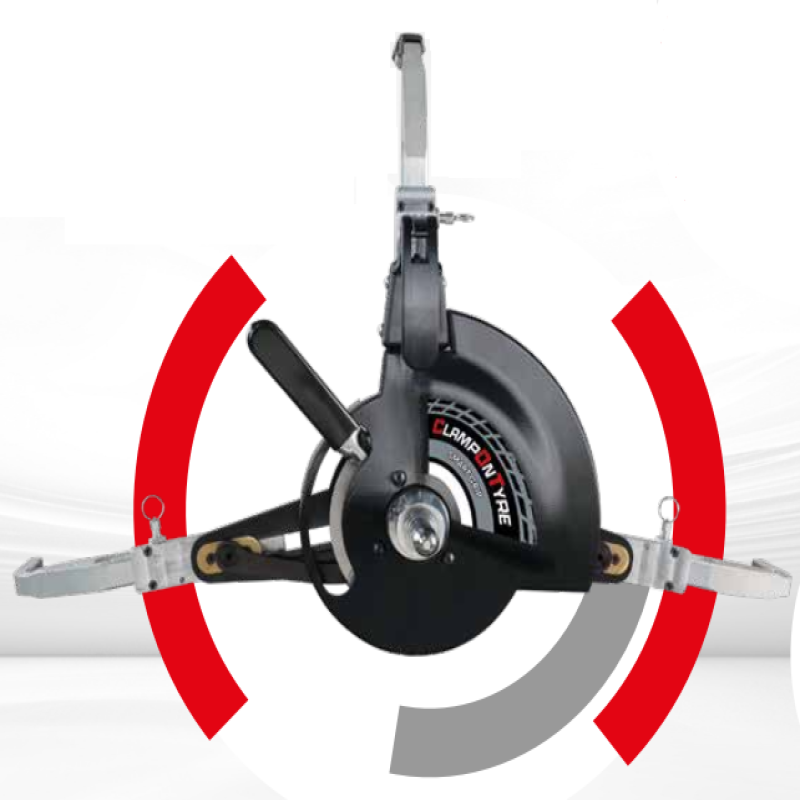 Kẹp lốp đường kính từ 19"đến 32" - Phụ kiện dùng cho thiết bị kiểm tra góc đặt bánh xe Exact Precision Quattro, code: 8-33100189