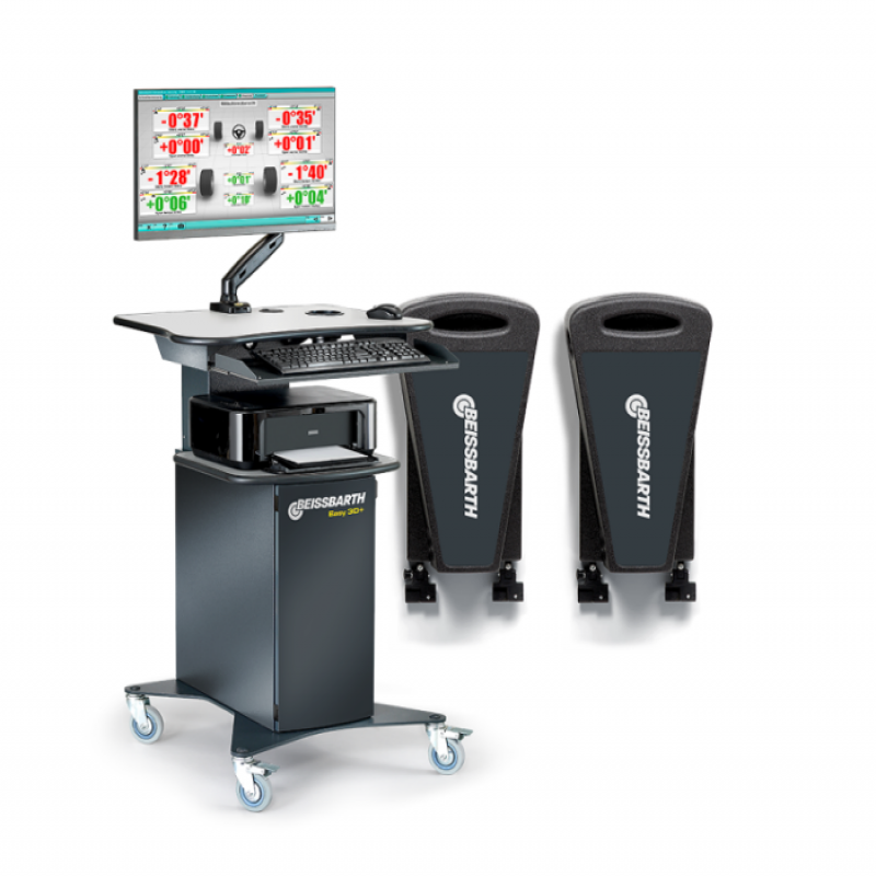 Thiết bị kiểm tra góc đặt bánh xe công nghệ 3D 8 camera (gồm bộ máy tính, kẹp nam châm)