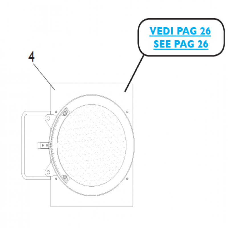 Đĩa lái tải trọng 5 tấn (1 cái) có thước chia độ - Phụ kiện cho thiết bị kiểm tra góc đặt bánh xe Exact 7000, 700, 70