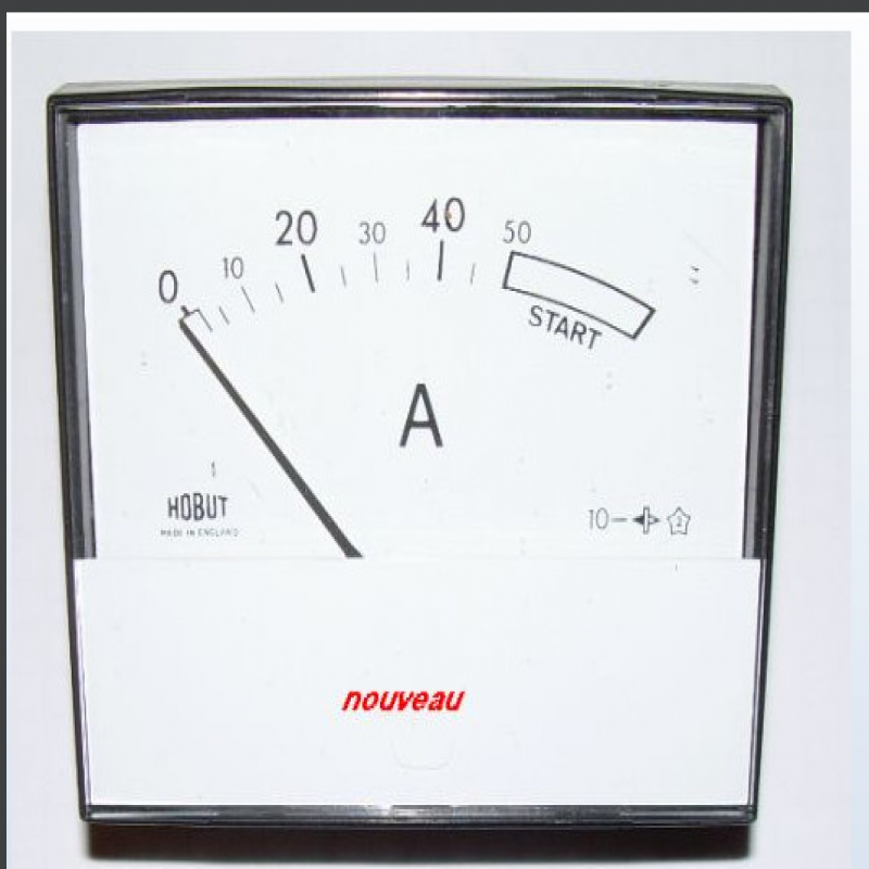 Đồng hồ Ampe - Phụ kiện dùng cho Thiết bị nạp ắc quy và khởi động đề GYSTART 1224 T