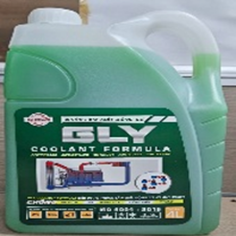 Nước làm mát động cơ Gly Formula xanh/Thùng 4x4L