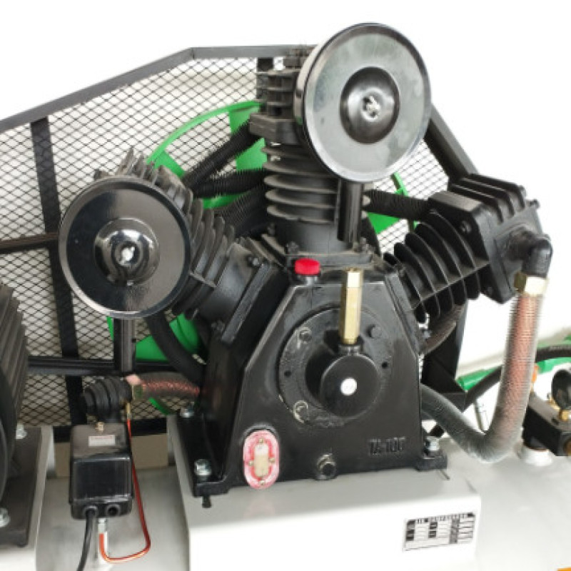 Đầu nén - Phụ kiện của Máy nén khí piston 15HP, 3 pha, bình tích 500 lít, 15bar