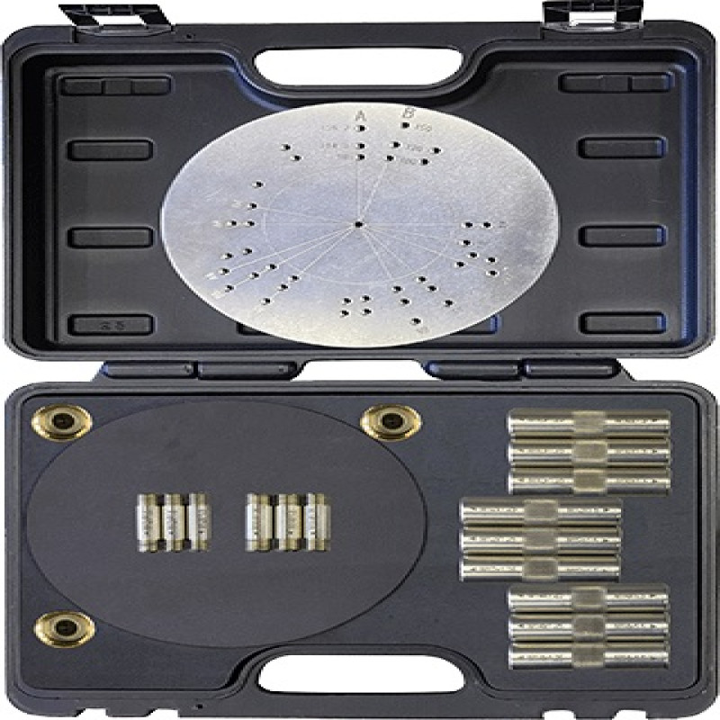 Bộ kẹp vành bánh xe 3 điểm - Phụ kiện dùng cho thiết bị kiểm tra góc đặt bánh xe bằng thước thủy