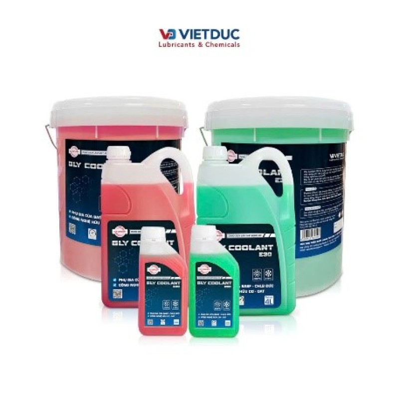 Nước làm mát động cơ GLY COOLANT E50, 500mL (Màu đỏ)