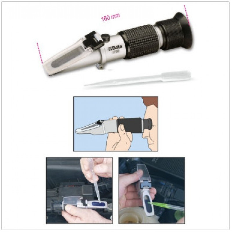 Thiết bị kiểm tra nước làm mát động cơ và dung dịch ắc quy ắc quy, model: 1759