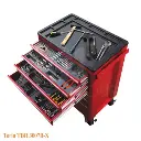 Tủ dụng cụ 7 ngăn, 217 chi tiết (màu đỏ)