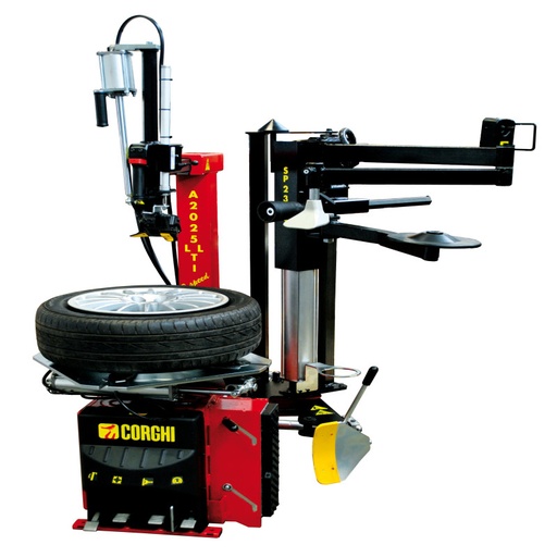 [COGI-0-1110950116] Máy ra vào lốp xe con không sử dụng lơ via (3 pha, màu đỏ RAL 3002) (bao gồm tay hỗ trợ SP2300)