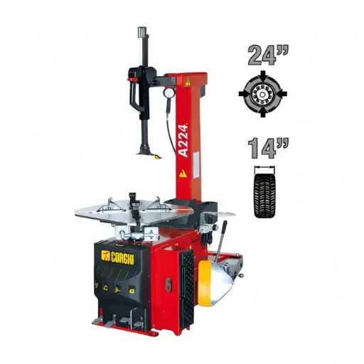 [COGI-0-1111590100-16] Máy ra vào lốp xe con (3 pha, màu đỏ RAL 3002)