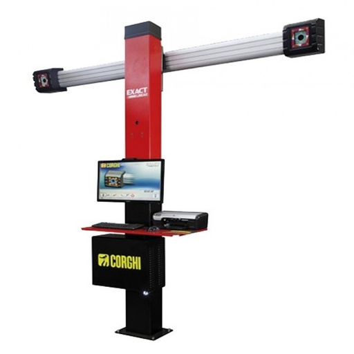 [COGI-EXACTLINEAR] Thiết bị kiểm tra góc đặt bánh xe công nghệ 3D 2 camera (màu đỏ)