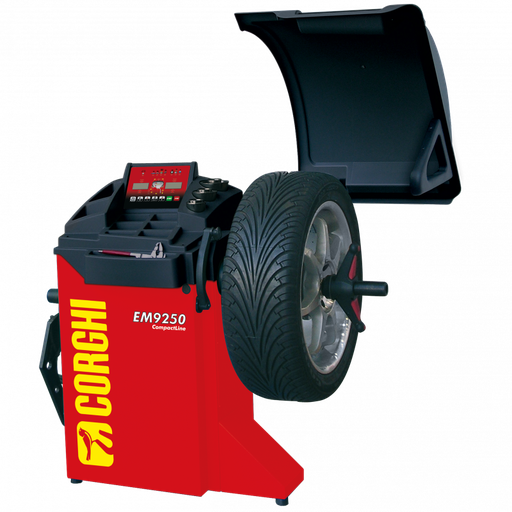 [COGI-0-2119250000-16] Máy cân bằng lốp xe con, màn hình LCD (màu đỏ)
