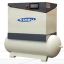 Máy nén khí trục vít 15Hp, 3pha, bình tích 300 lít