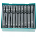 Bộ khẩu 22 chi tiết dùng cho súng vặn ốc hệ mét 1/2'' ( hệ ngắn và hệ dài), model: S03A4122SP