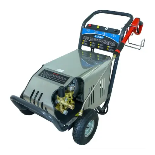 [LT-15M26-37S2] Máy rửa áp lực cao nước lạnh 180 Bar, 3.7 Kw (1 Pha, kèm phụ kiện), gồm dây áp lực.