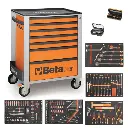 Tủ dụng cụ 7 ngăn, 295 chi tiết (màu cam)