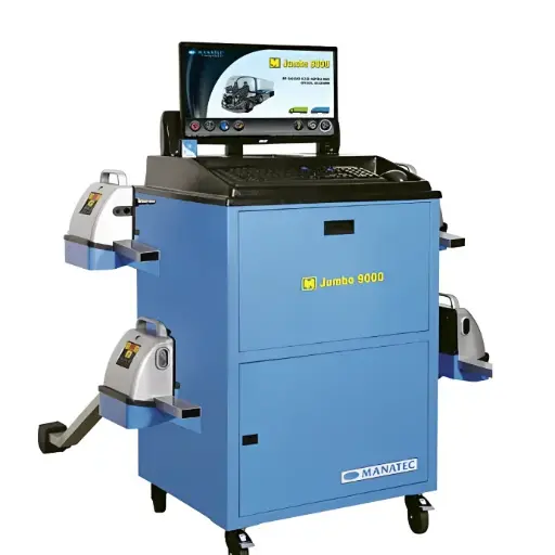 [MANA-JUMBO9000] Thiết bị kiểm tra góc đặt bánh xe công nghệ CCD dùng cho xe tải, bus (màu xanh)