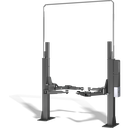 Cầu nâng 2 trụ thủy lực có cổng 6 tấn, tay gập (3 pha, màu xám)