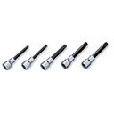 Bộ khẩu dài đầu hoa thị 1/2", 5 chi tiết (M6L - M14L)