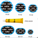 Miếng vá săm 35x52mm (ovan) + tuýp keo