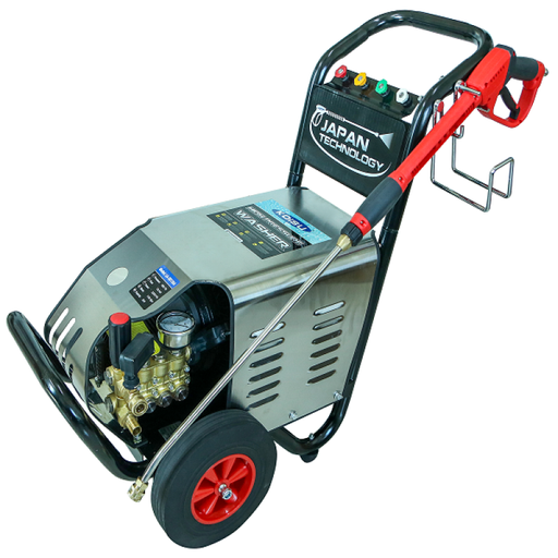 [MY-LA-3013S4:02] Máy rửa áp lực cao nước lạnh 130 Bar, 3 Kw (1 Pha, bao gồm dây 15m)