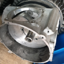 Bích giữ xy lanh - Phụ kiện dùng cho máy nén khí piston không dầu HK4V-55, HK4V-55X